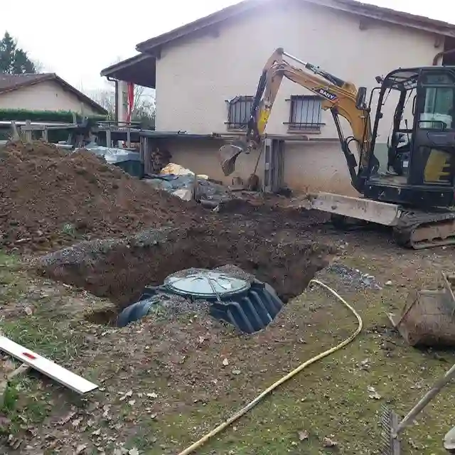 enfouissement micro station